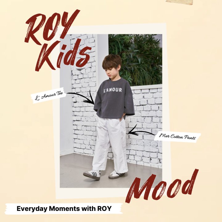 Roy - Korean Children Fashion - #toddlerclothing - Mercerized Cotton Pants - 5