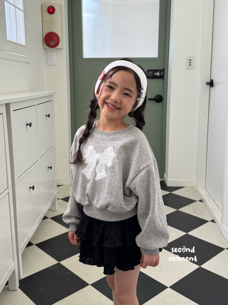 Second Moment - Korean Children Fashion - #Kfashion4kids - Cozy Ribbon Sweatshirt - 11
