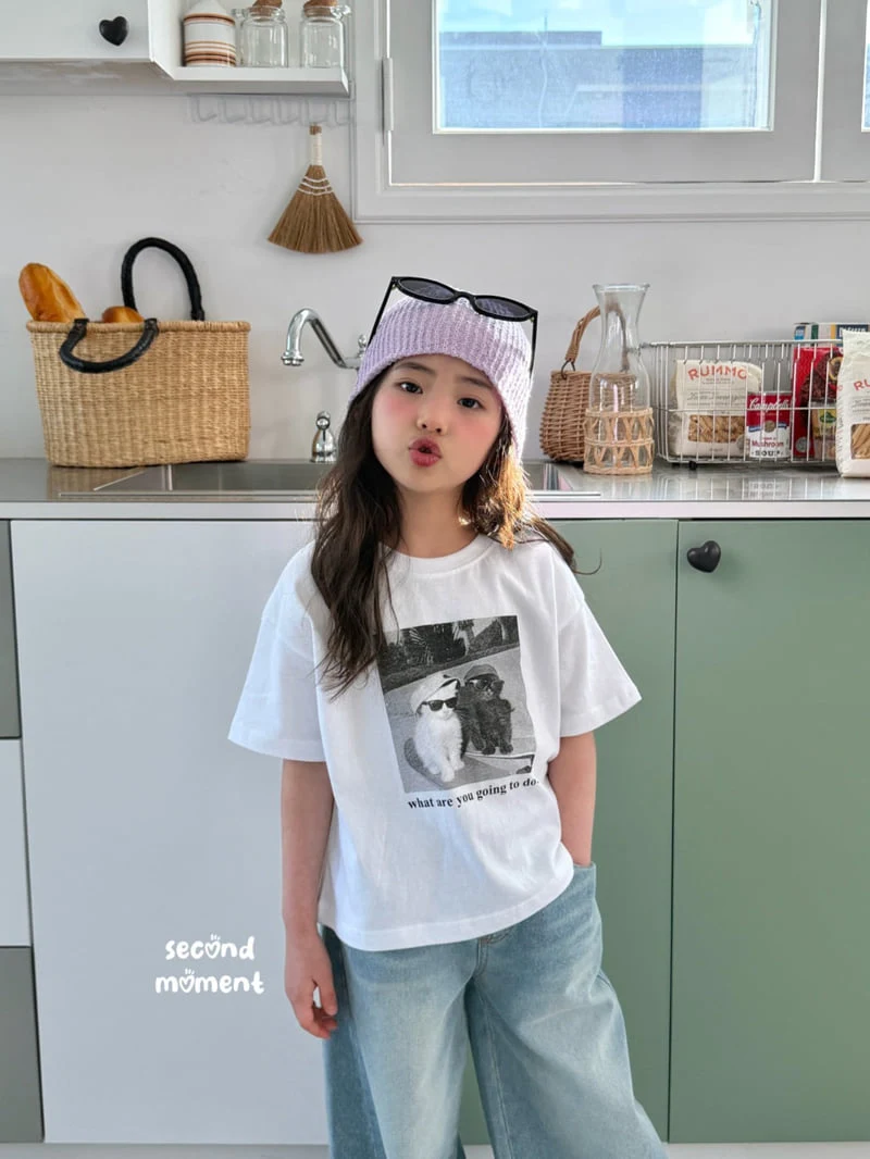 Second Moment - Korean Children Fashion - #childofig - Kitsch Short Sleeve Tee - 12