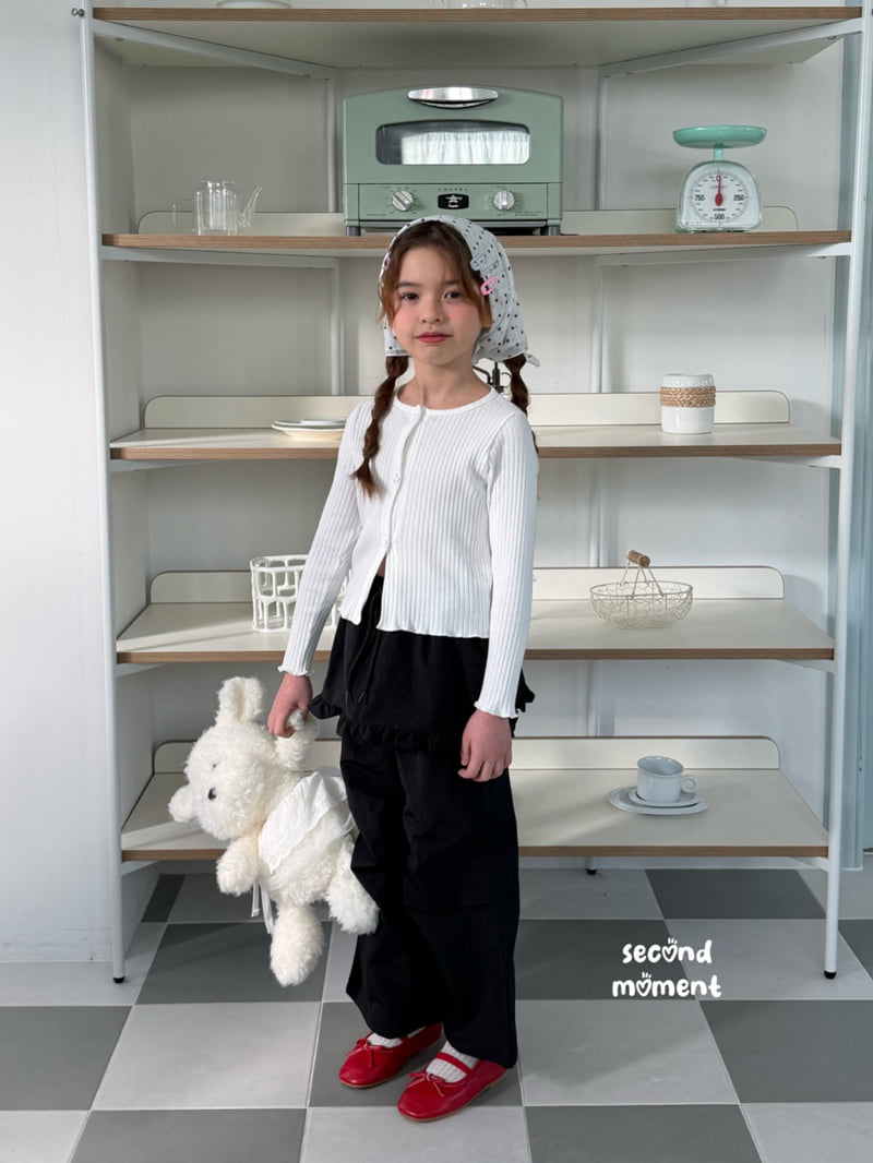 Ribbon Rib Cardigan by Second moment for Child - view 5