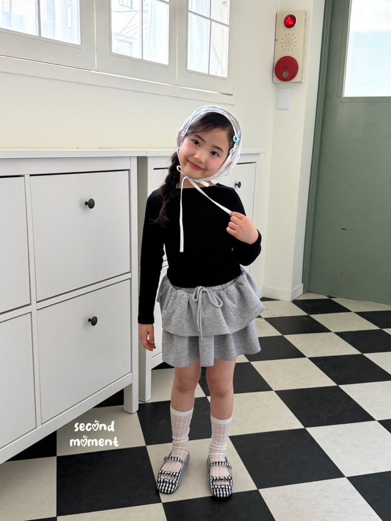 Second Moment - Korean Children Fashion - #childofig - Daily Boat Neck Tee - 10
