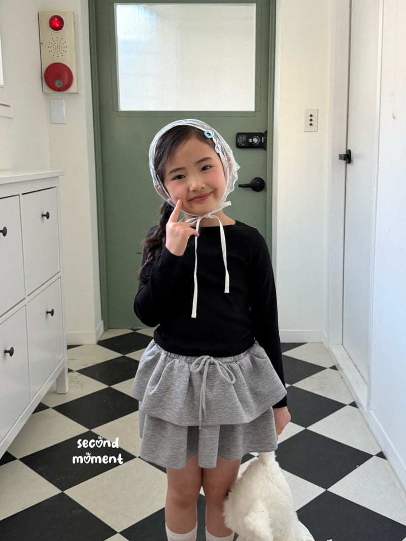 Second Moment - Korean Children Fashion - #childofig - Mellow Daily Skirt - 8
