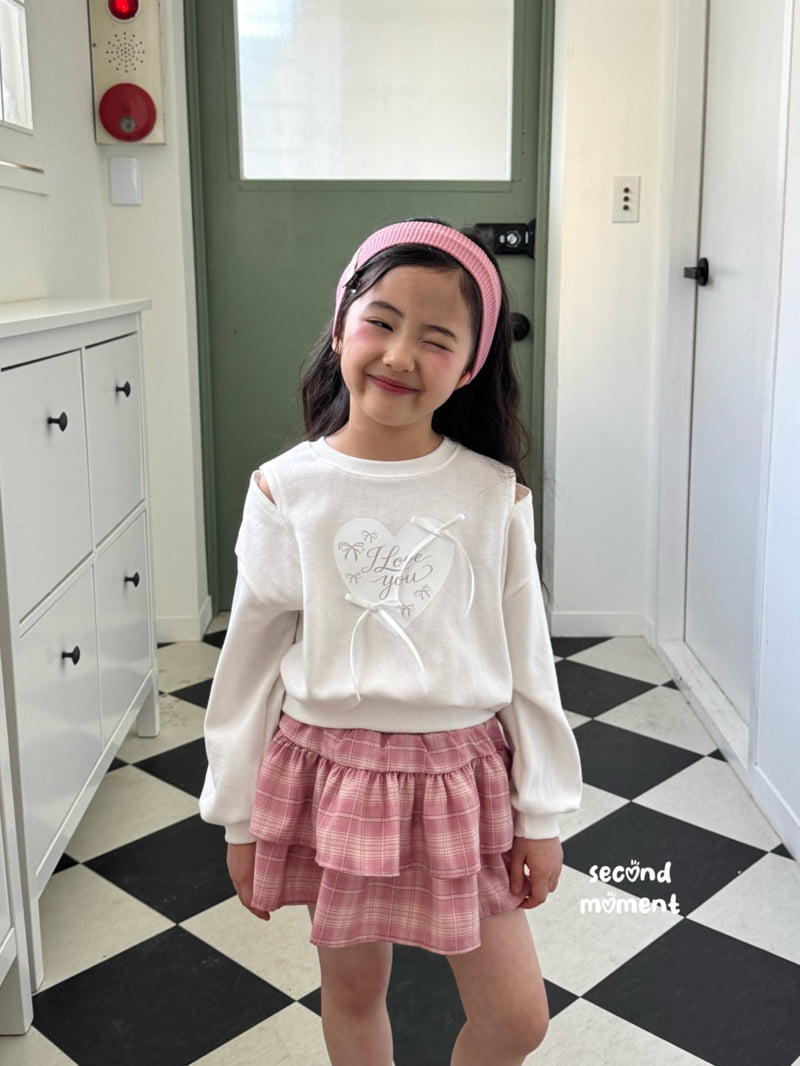 Second Moment - Korean Children Fashion - #childofig - Love You Heart Sweatshirt - 7