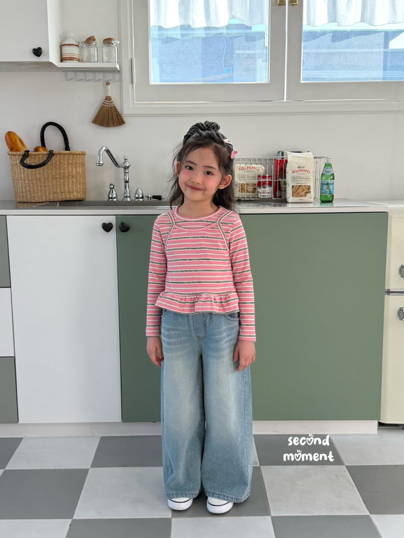 Second Moment - Korean Children Fashion - #childrensboutique - Spring Candy Frill Tee - 12