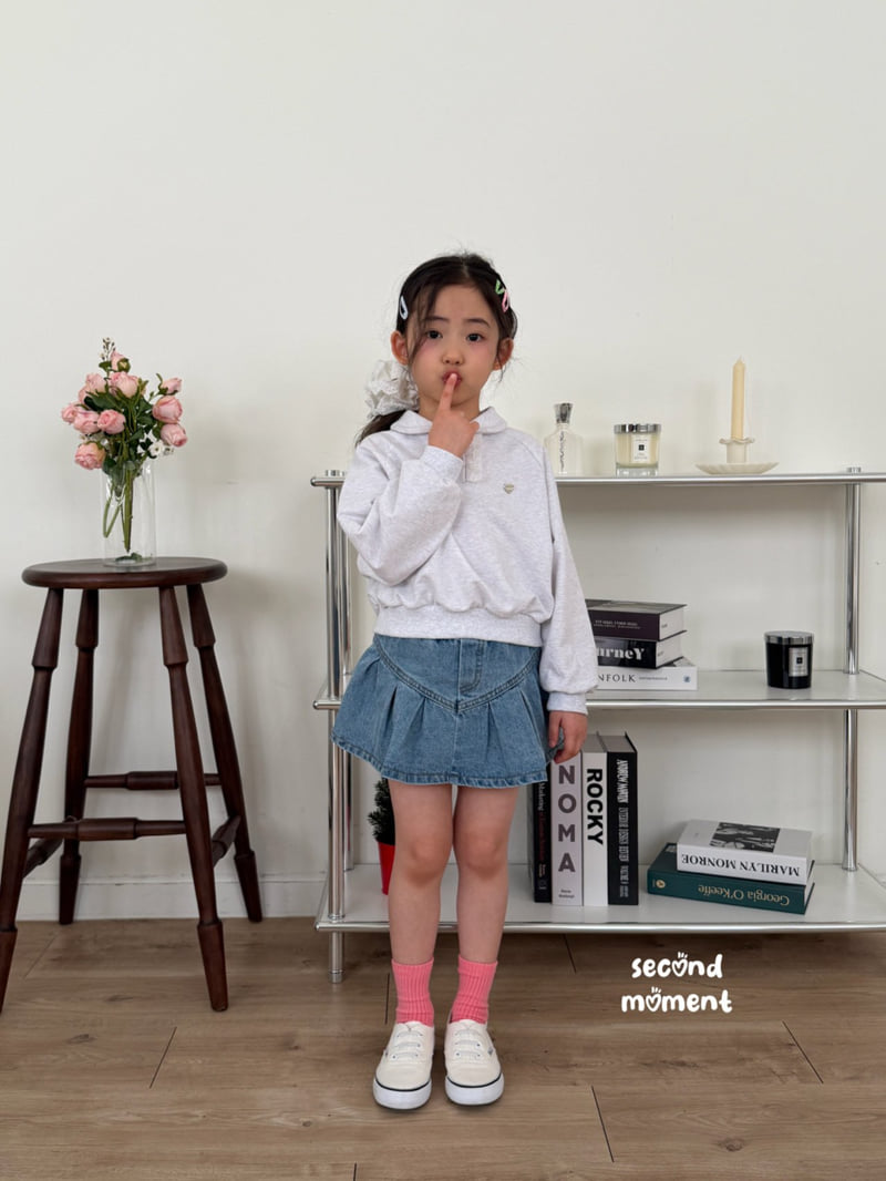Second Moment - Korean Children Fashion - #childofig - Miuna Raglan Sweatshirt - 4