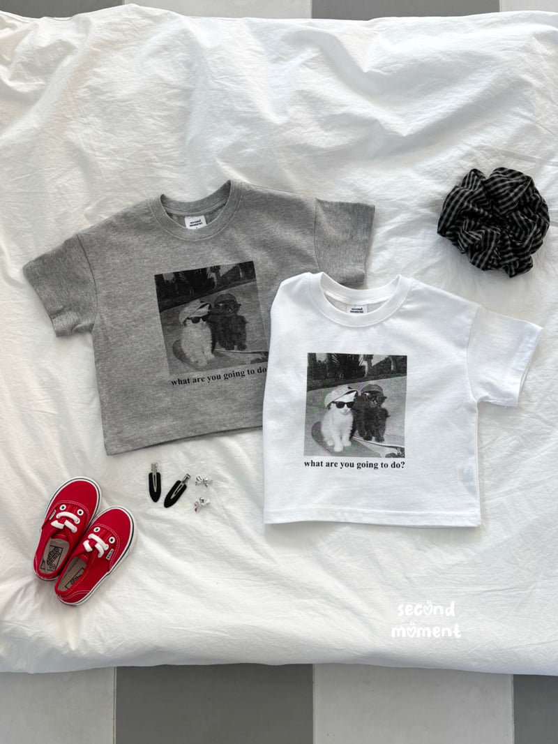 Second Moment - Korean Children Fashion - #designkidswear - Kitsch Short Sleeve Tee