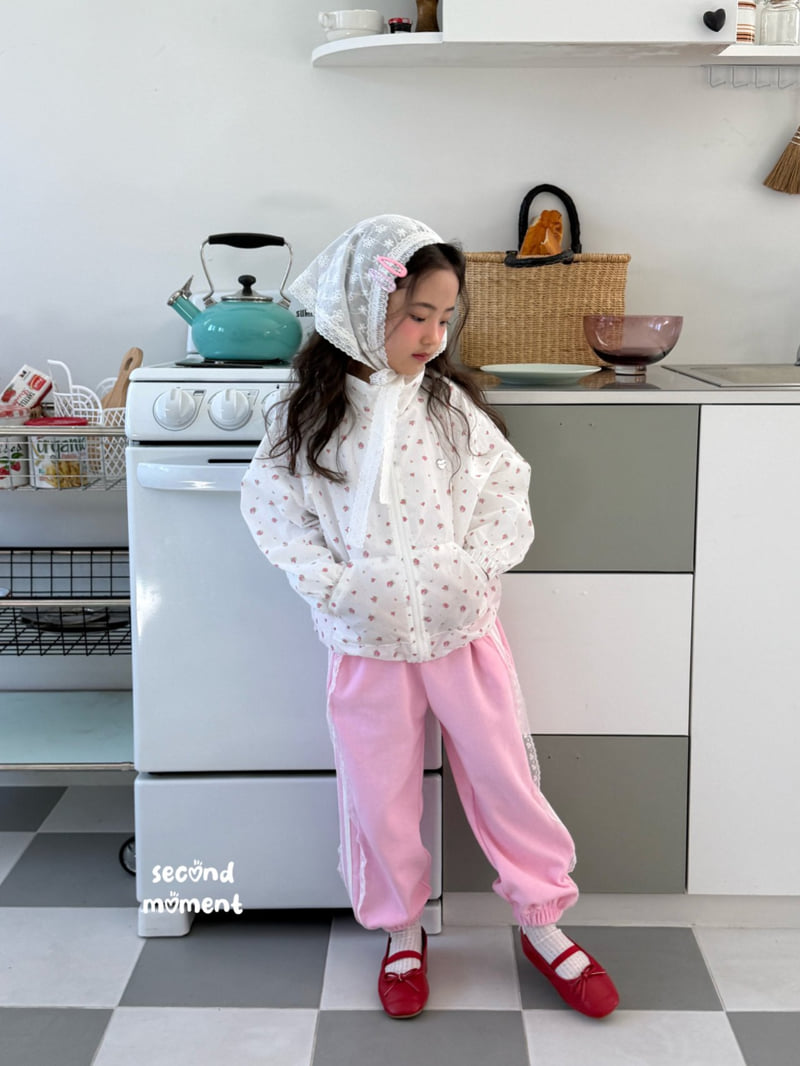 Second Moment - Korean Children Fashion - #designkidswear - Lace Double Line Jogger Pants - 10