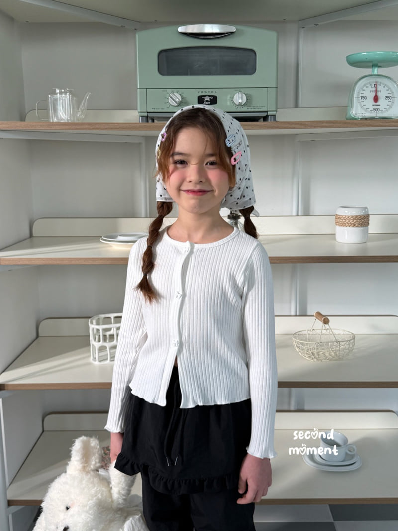 Ribbon Rib Cardigan by Second moment for Child - view 8