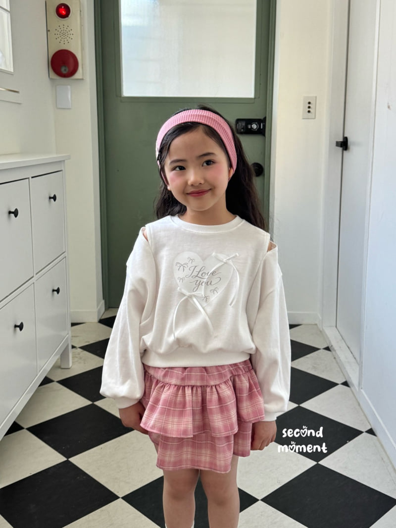 Second Moment - Korean Children Fashion - #designkidswear - Love You Heart Sweatshirt - 9