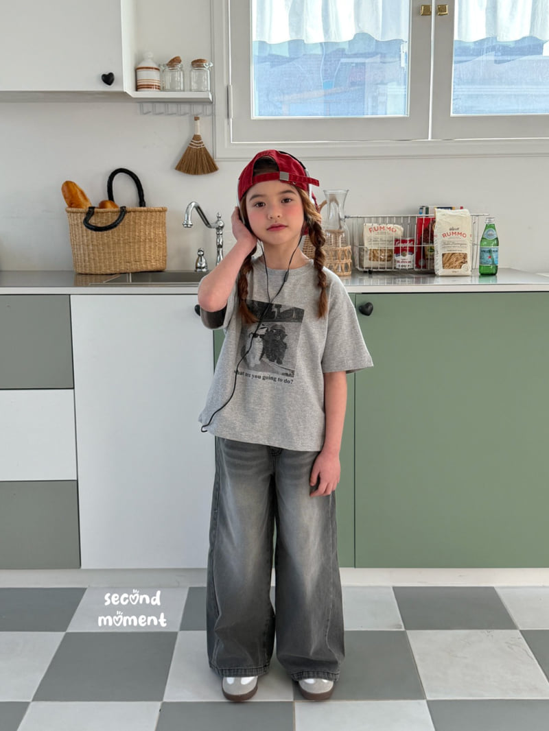 Second Moment - Korean Children Fashion - #discoveringself - Kitsch Short Sleeve Tee - 2