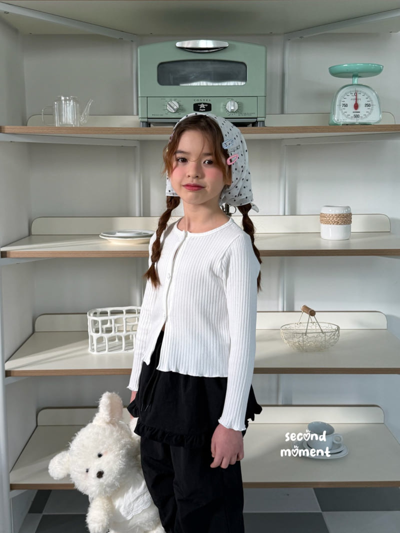 Ribbon Rib Cardigan by Second moment for Child - view 9