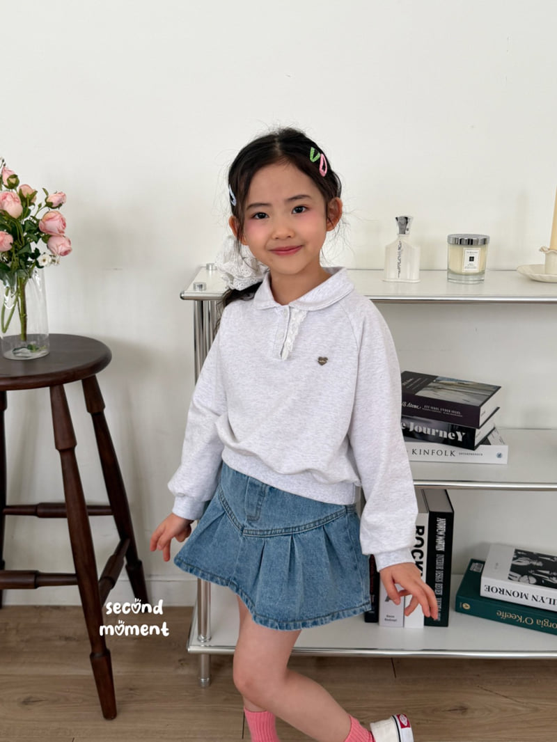 Second Moment - Korean Children Fashion - #discoveringself - Miuna Raglan Sweatshirt - 6