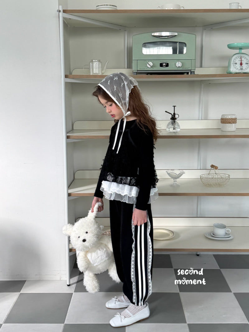 Second Moment - Korean Children Fashion - #discoveringself - Blanc Ribbon Bustier - 9