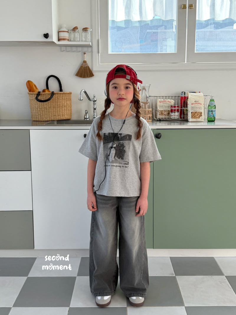 Second Moment - Korean Children Fashion - #fashionkids - Kitsch Short Sleeve Tee - 3