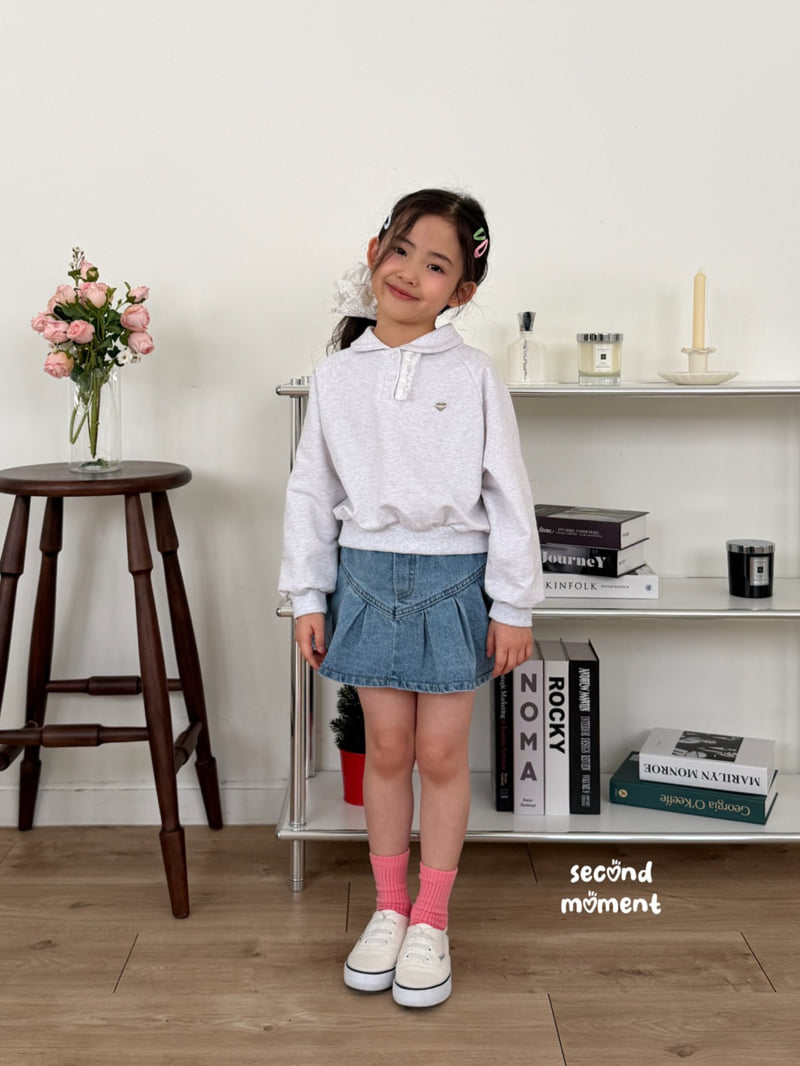 Second Moment - Korean Children Fashion - #kidsshorts - Miuna Raglan Sweatshirt - 8