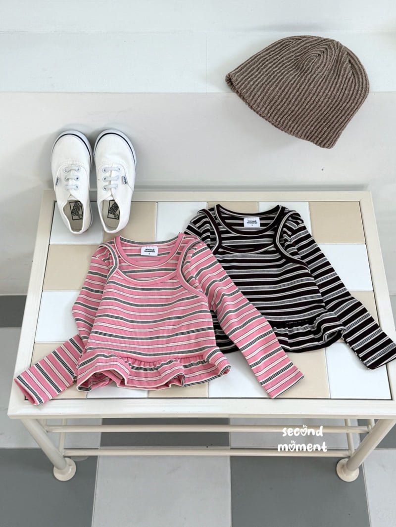 Second Moment - Korean Children Fashion - #kidsstore - Spring Candy Frill Tee