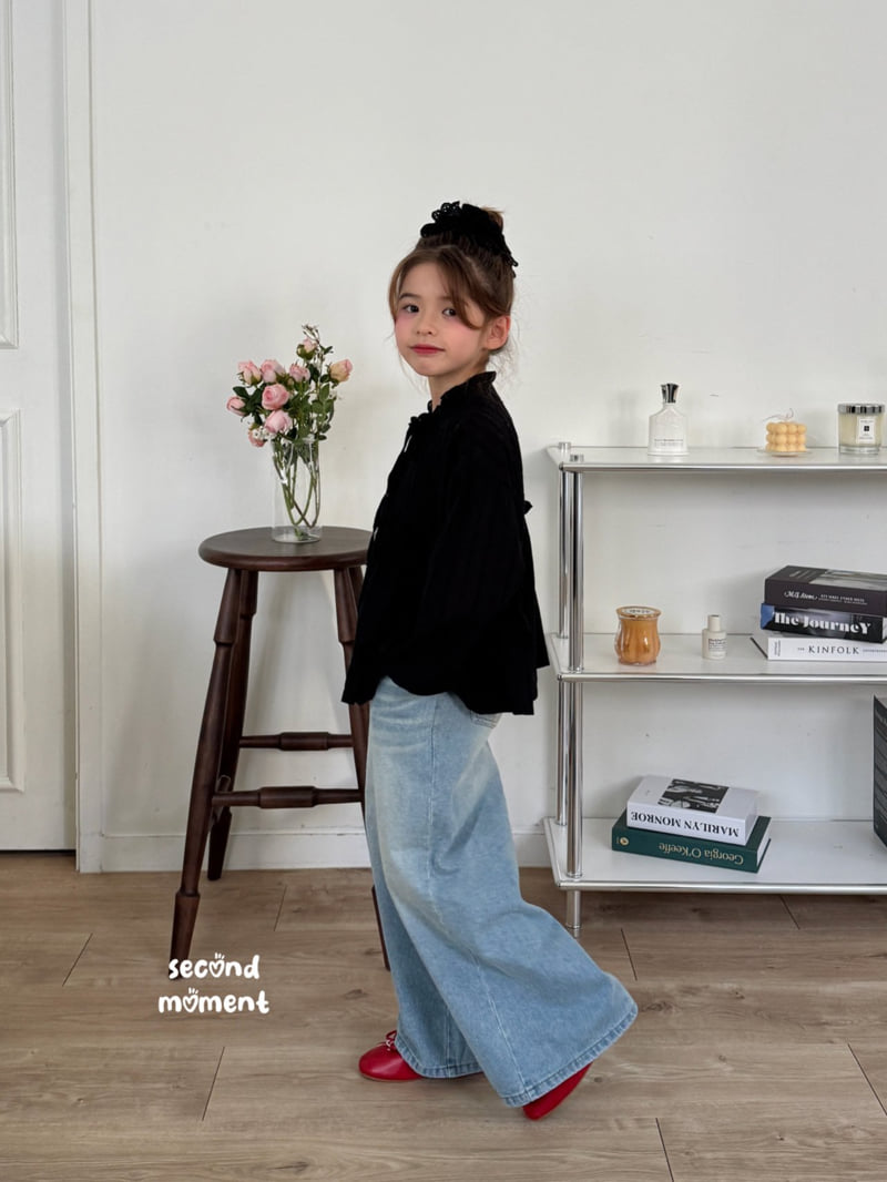 Second Moment - Korean Children Fashion - #kidsstore - Embroidered Blouse - 8