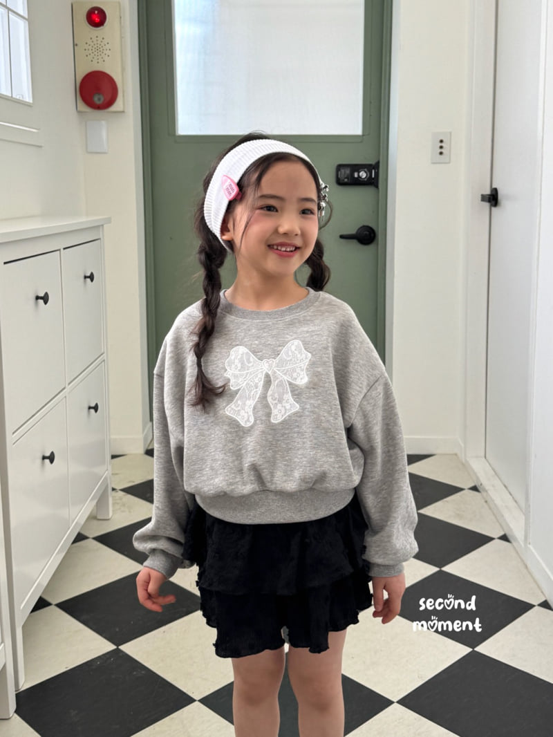 Second Moment - Korean Children Fashion - #kidzfashiontrend - Cozy Ribbon Sweatshirt - 10