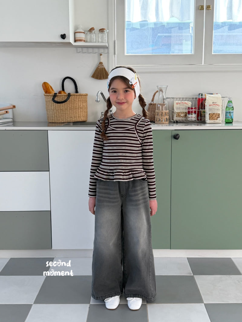 Second Moment - Korean Children Fashion - #Kfashion4kids - Spring Candy Frill Tee - 4