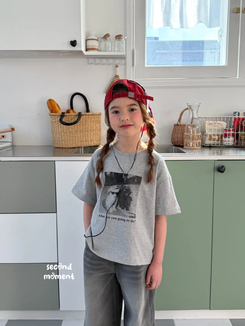 Second Moment - Korean Children Fashion - #littlefashionista - Kitsch Short Sleeve Tee - 8