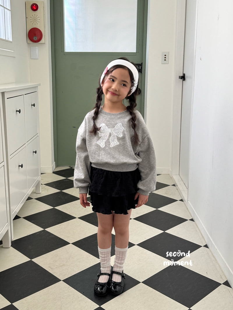 Second Moment - Korean Children Fashion - #littlefashionista - Night Sweet Bean Tiered Skirt - 2