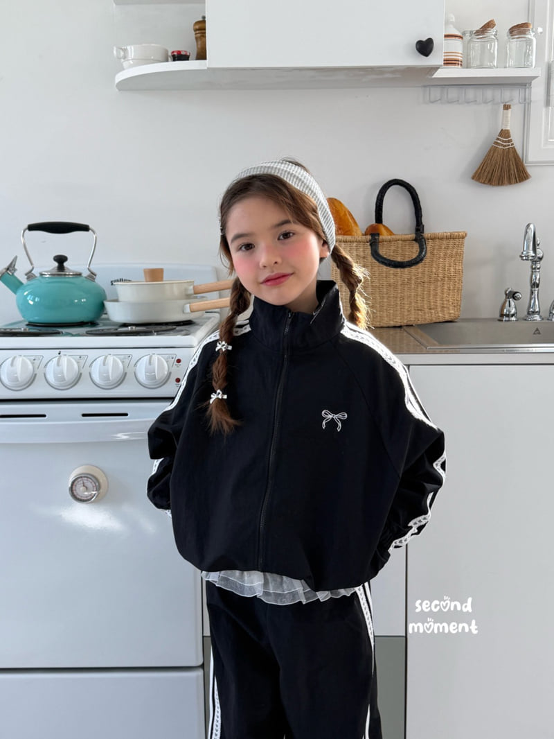 Second Moment - Korean Children Fashion - #magicofchildhood - Frill Heart Jogger Pants - 3