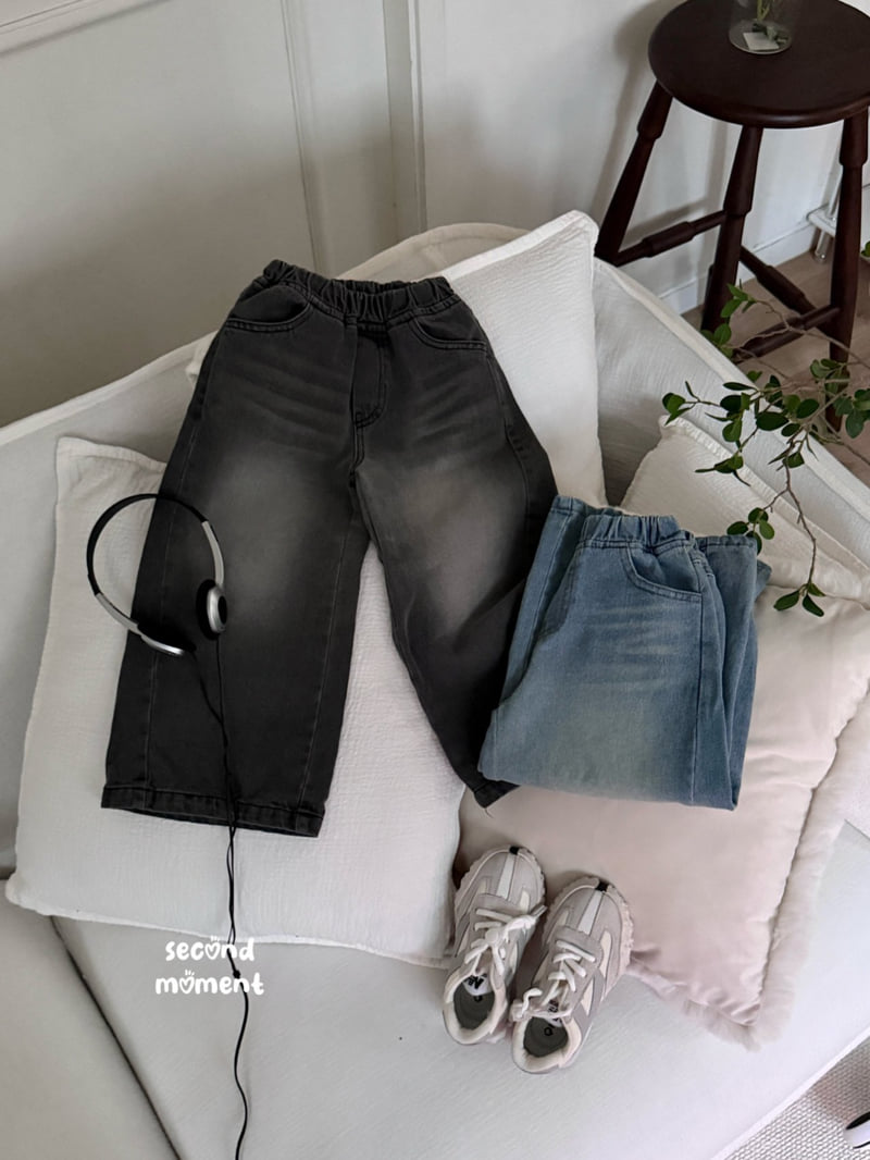 Second Moment - Korean Children Fashion - #magicofchildhood - Spring Denim Pants