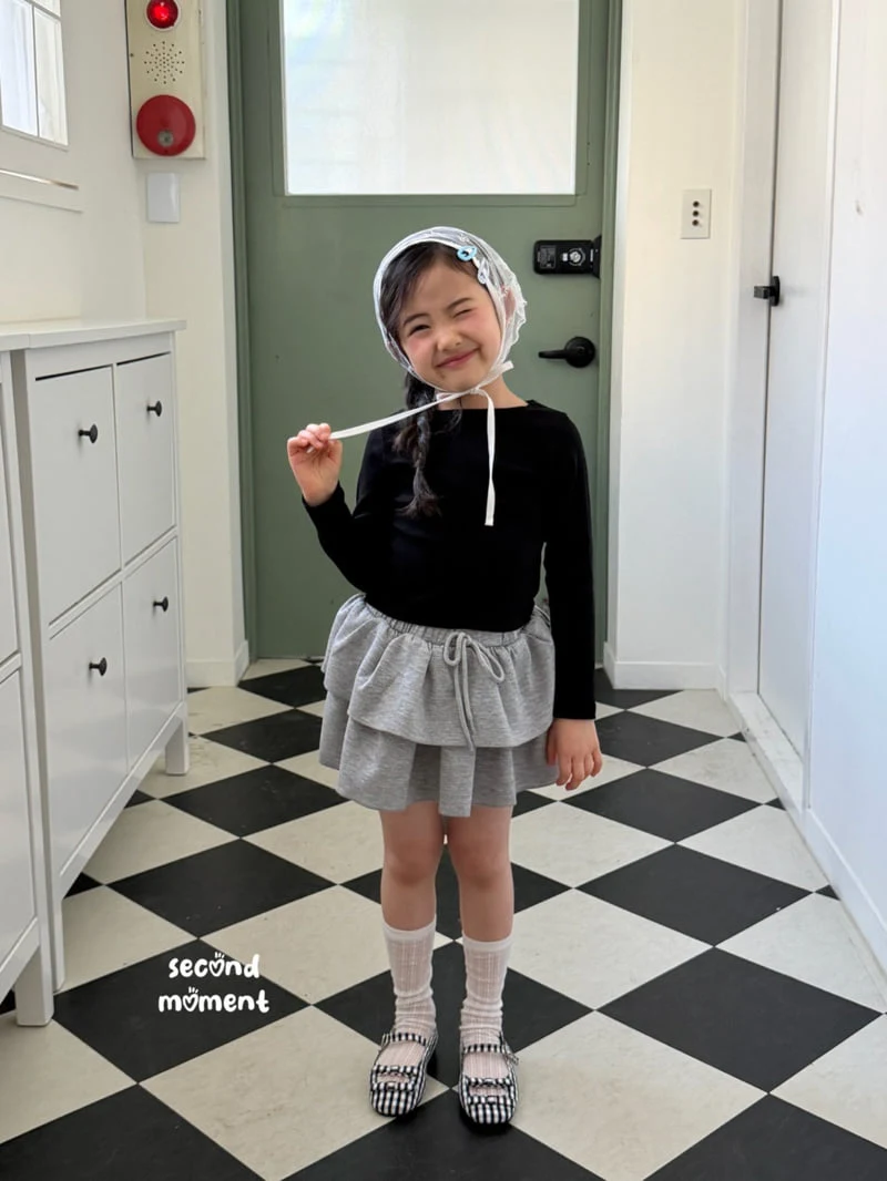 Second Moment - Korean Children Fashion - #magicofchildhood - Mellow Daily Skirt - 2