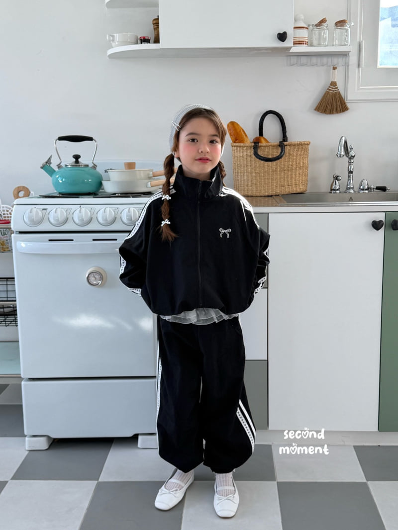 Second Moment - Korean Children Fashion - #magicofchildhood - Frill Heart Jogger Pants - 4