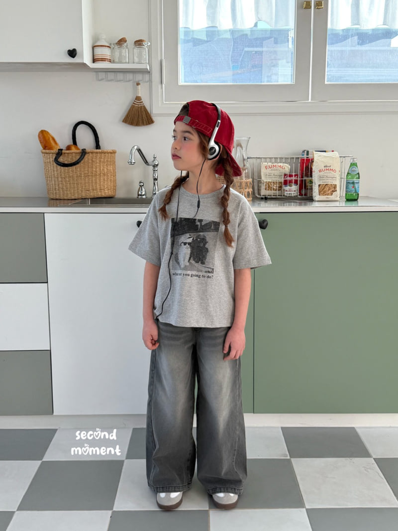 Second Moment - Korean Children Fashion - #minifashionista - Kitsch Short Sleeve Tee - 10