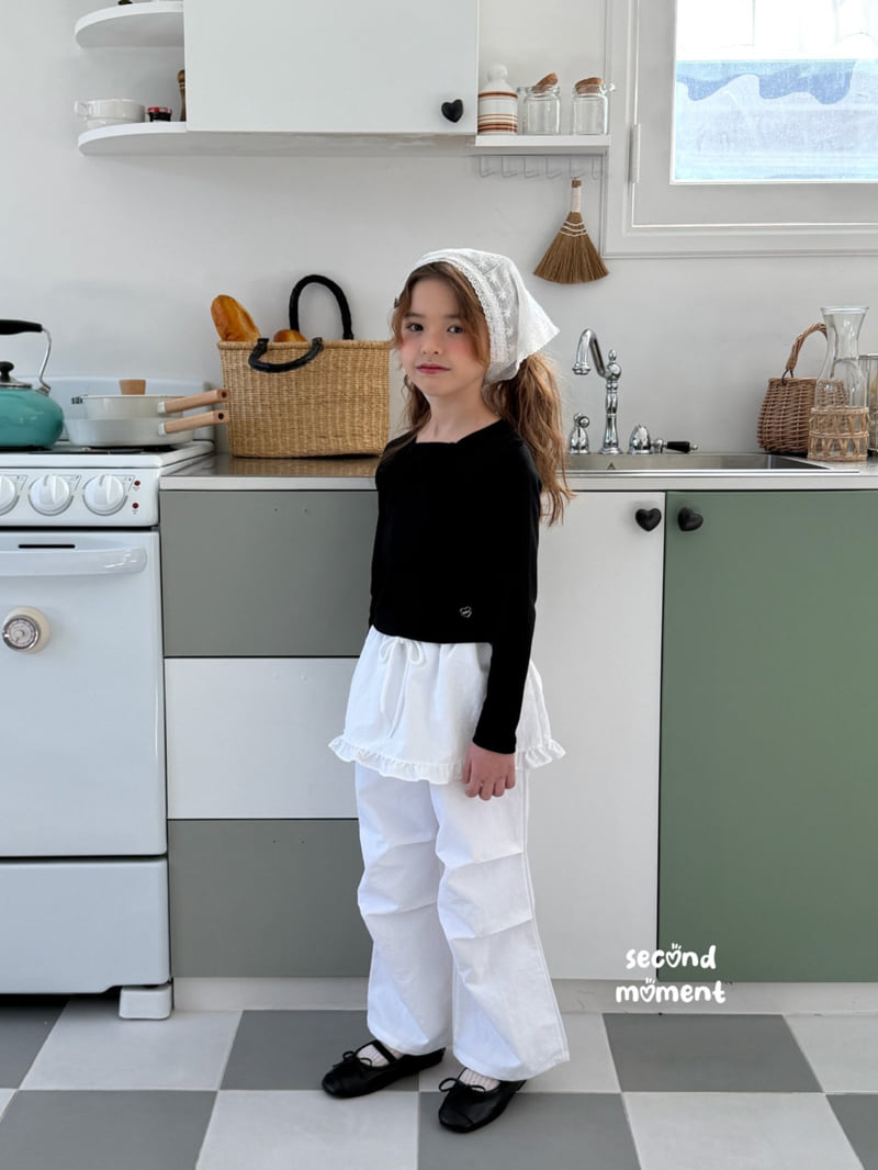 Second Moment - Korean Children Fashion - #minifashionista - Charming Ribbon Tee - 7