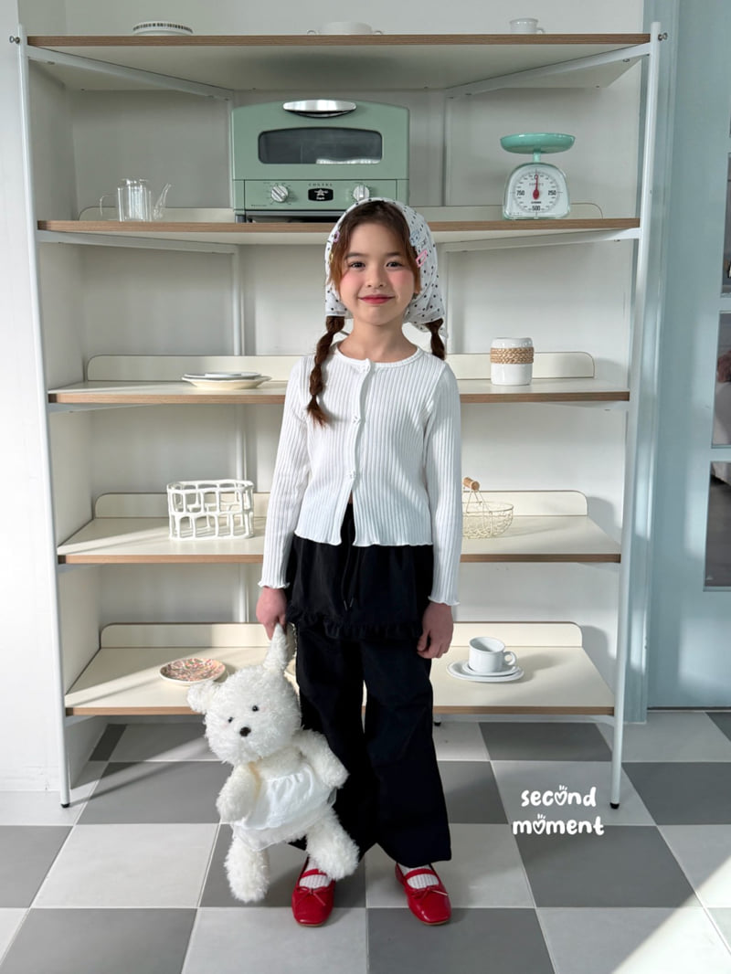 Ribbon Rib Cardigan by Second moment for Child - view 3