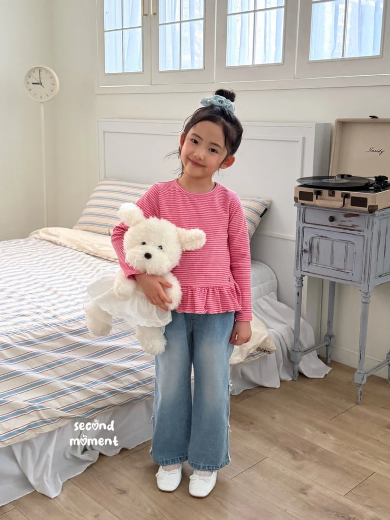 Second Moment - Korean Children Fashion - #minifashionista - Seasoning Frill Tee - 11