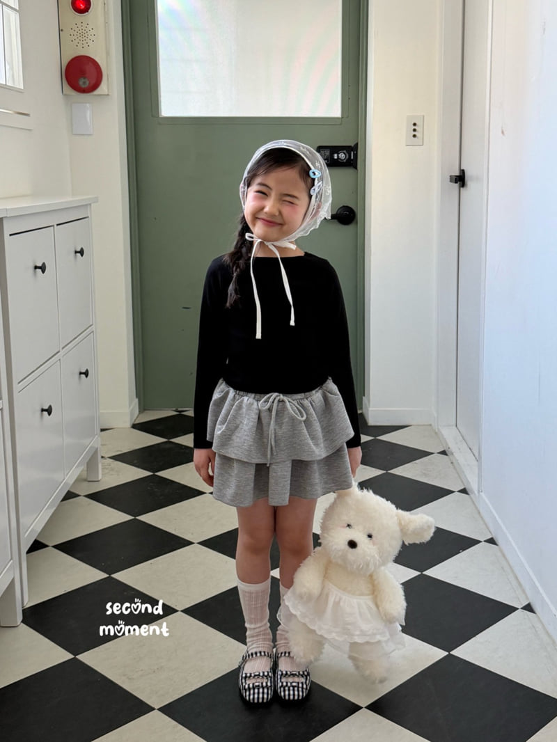 Second Moment - Korean Children Fashion - #minifashionista - Mellow Daily Skirt - 3