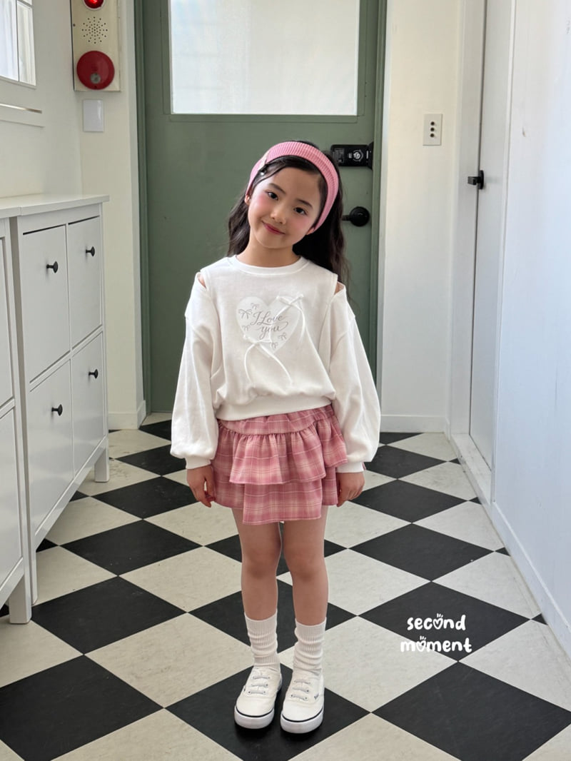 Second Moment - Korean Children Fashion - #prettylittlegirls - Rosie Check Skirt - 12