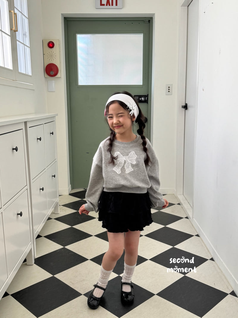 Second Moment - Korean Children Fashion - #prettylittlegirls - Night Sweet Bean Tiered Skirt - 5