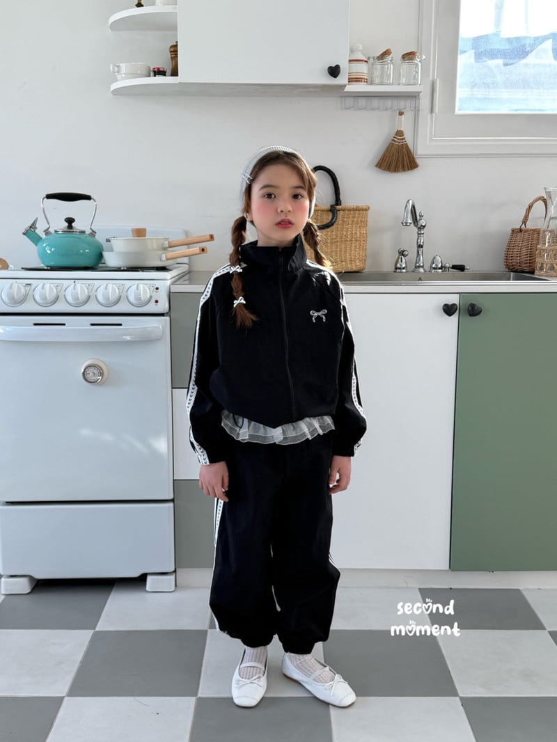 Second Moment - Korean Children Fashion - #stylishchildhood - Frill Heart Jogger Pants - 8
