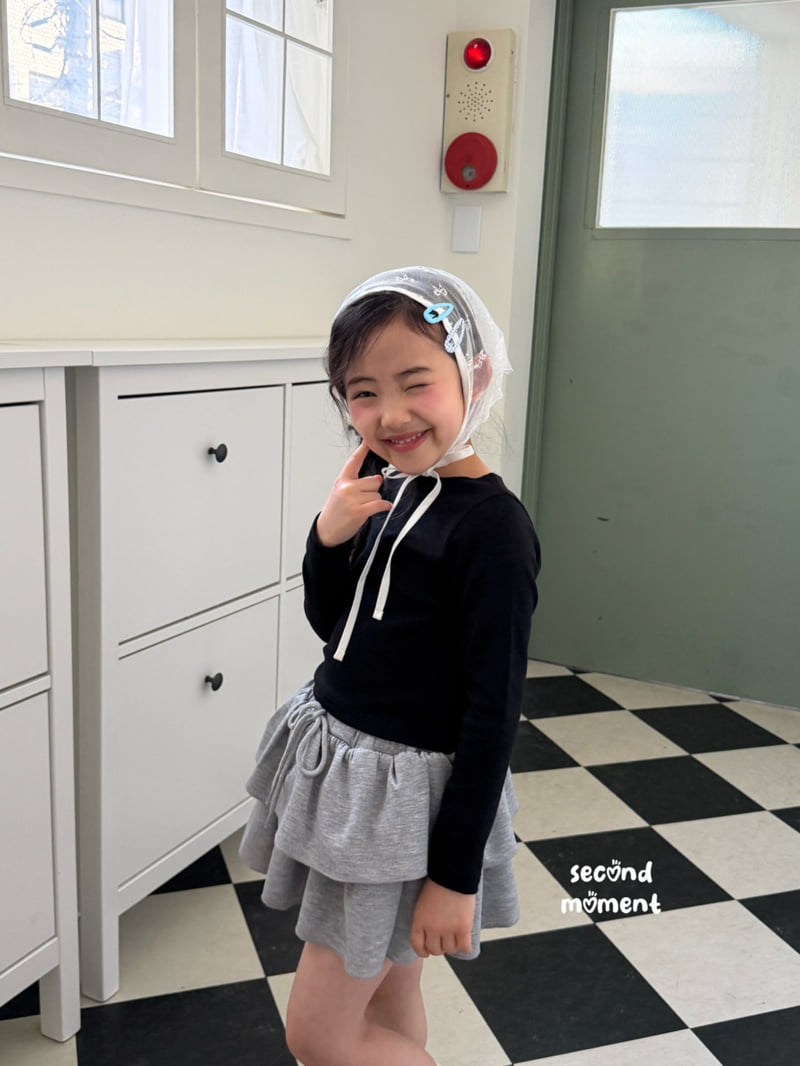 Second Moment - Korean Children Fashion - #stylishchildhood - Daily Boat Neck Tee - 9