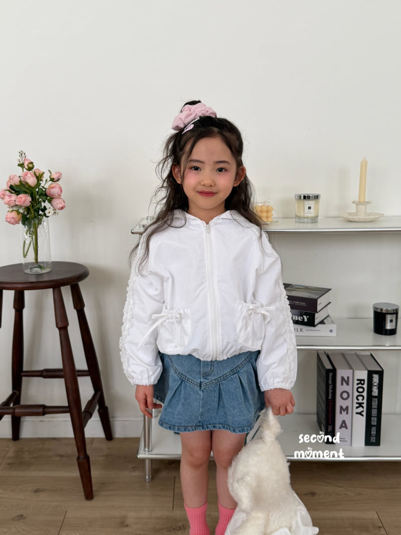 Second Moment - Korean Children Fashion - #stylishchildhood - Pleated Denim Skirt - 8
