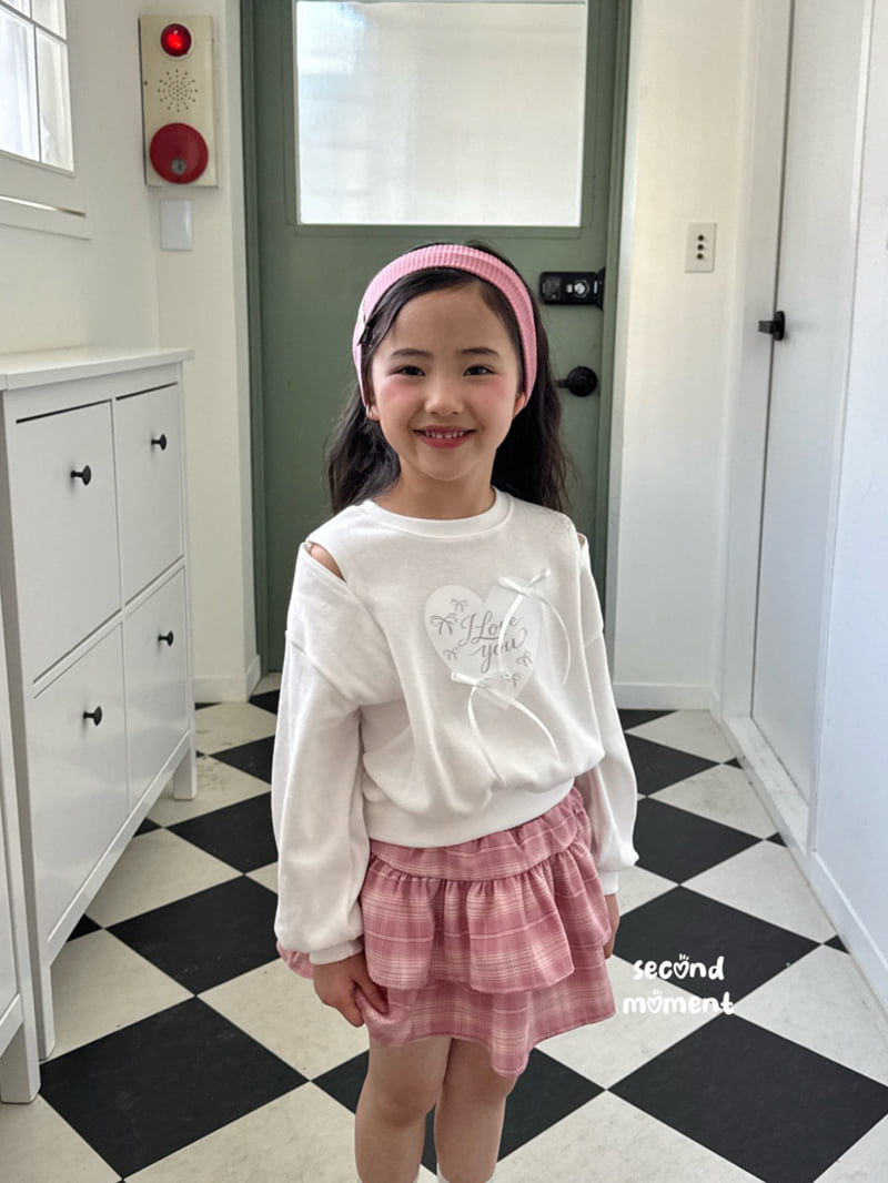 Second Moment - Korean Children Fashion - #stylishchildhood - Love You Heart Sweatshirt - 6