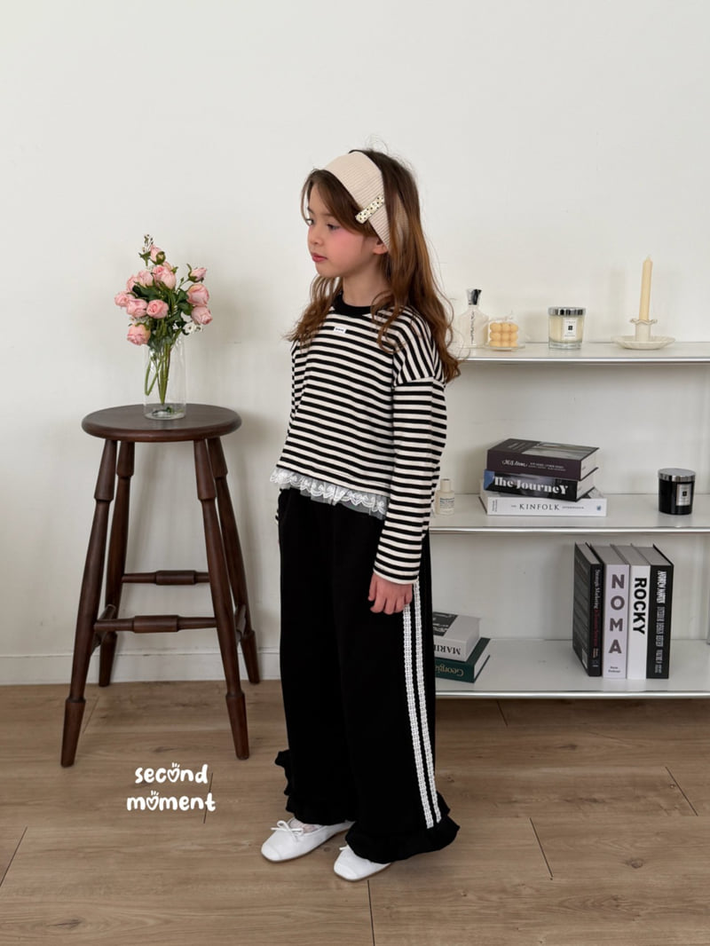 Second Moment - Korean Children Fashion - #toddlerclothing - Frill Lace Pants - 10