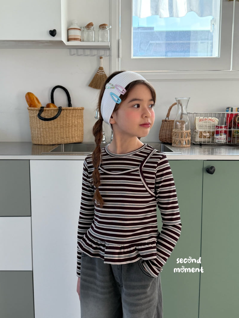 Second Moment - Korean Children Fashion - #toddlerclothing - Spring Candy Frill Tee - 9