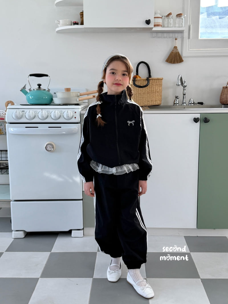 Second Moment - Korean Children Fashion - #toddlerclothing - Frill Heart Jogger Pants - 7