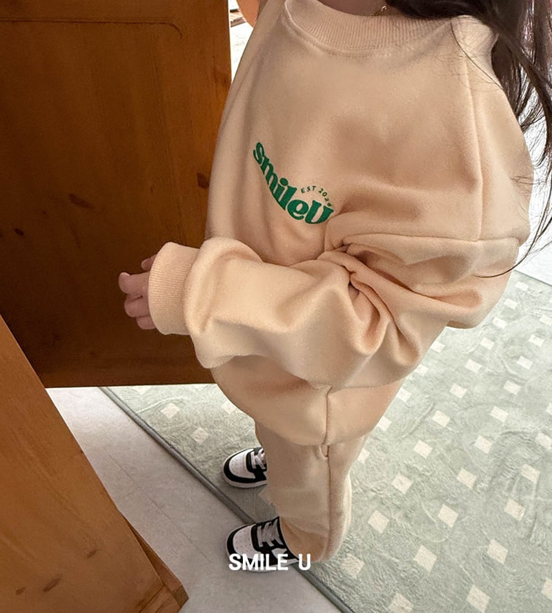 Smile U - Korean Children Fashion - #Kfashion4kids - Logo Sweatshirt - 11