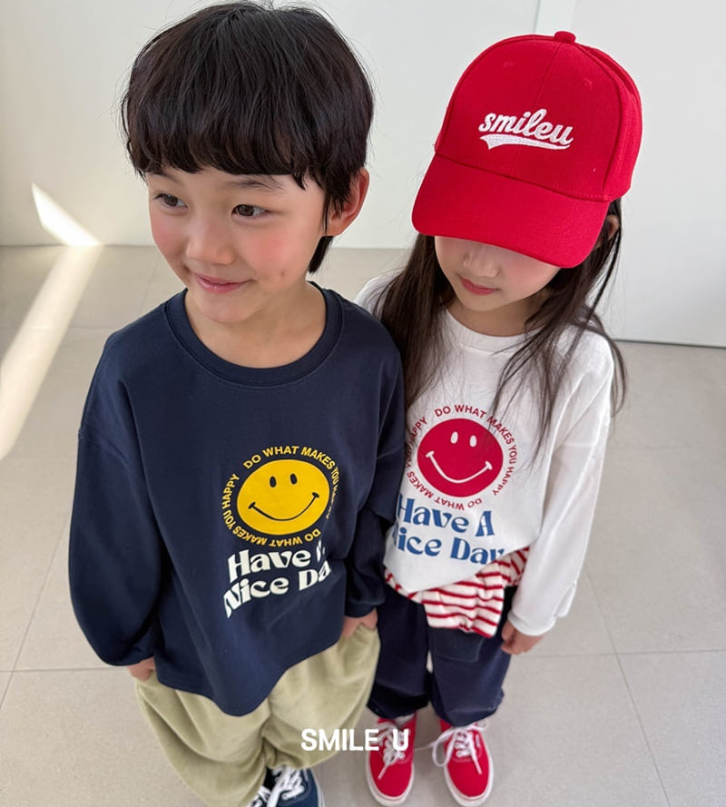 Smile U - Korean Children Fashion - #childofig - Nice Tee - 6
