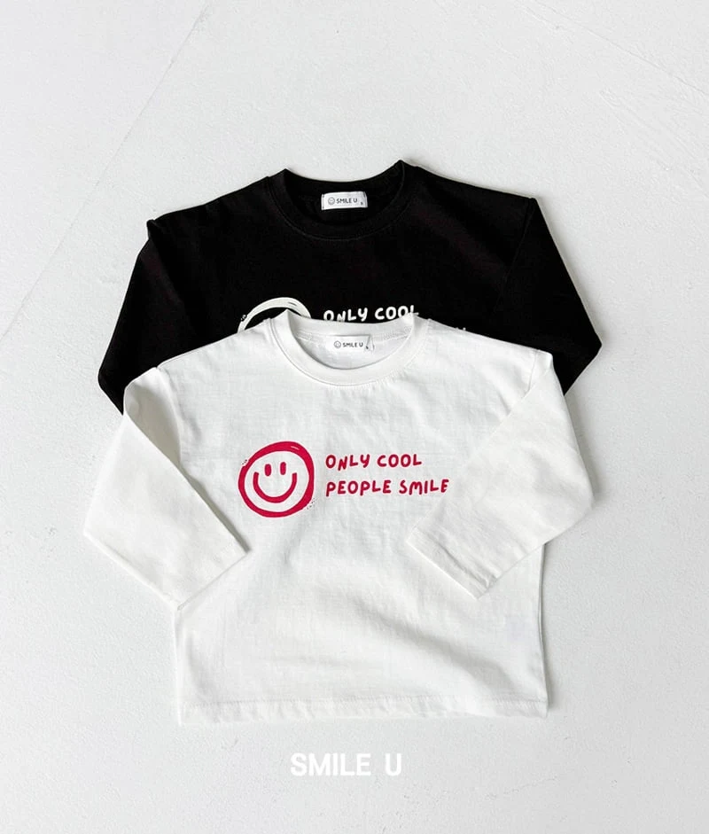 Smile U - Korean Children Fashion - #childofig - People Tee - 2