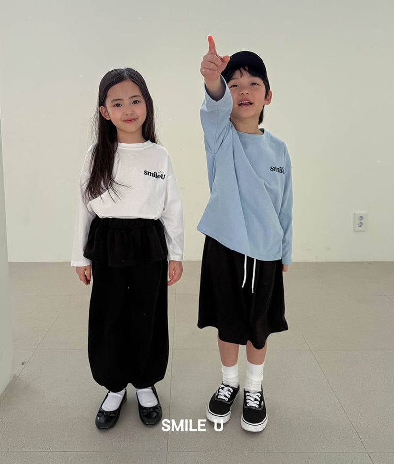 Smile U - Korean Children Fashion - #childrensboutique - Logo Tee - 3