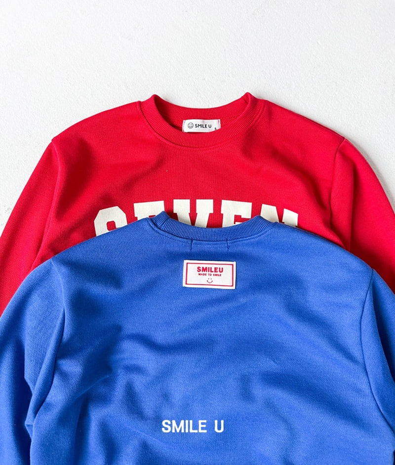 Smile U - Korean Children Fashion - #childrensboutique - Seven Sweatshirt - 12