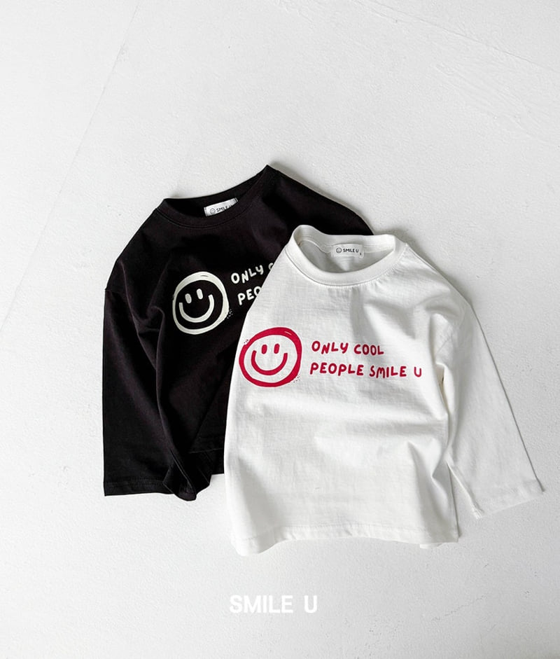 Smile U - Korean Children Fashion - #childrensboutique - People Tee - 3