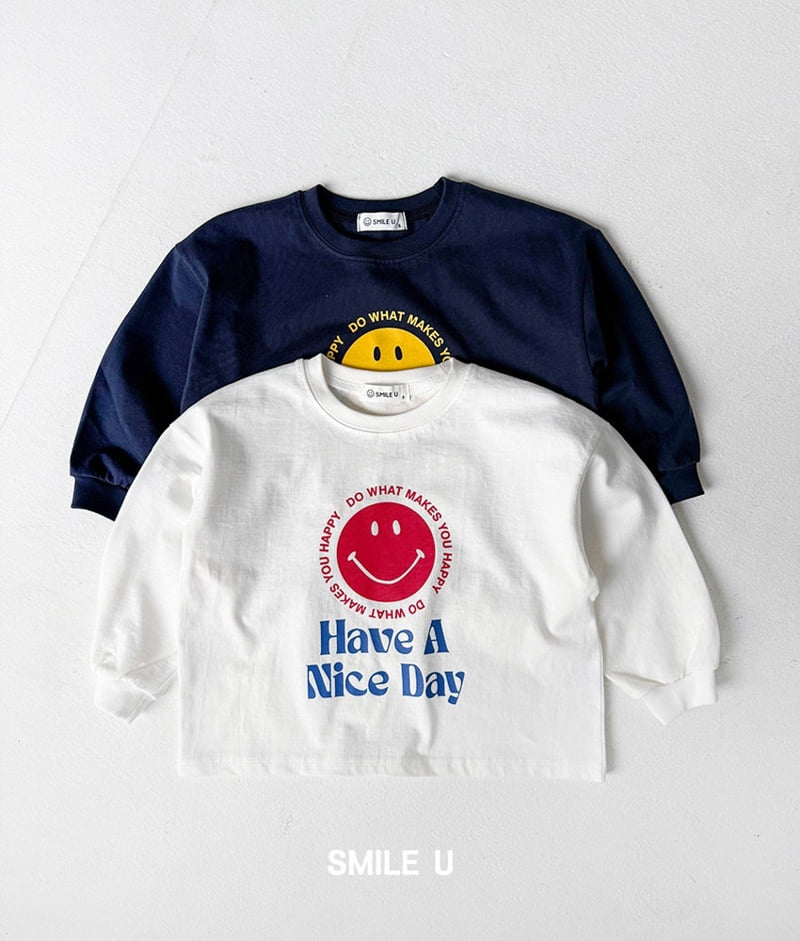Smile U - Korean Children Fashion - #designkidswear - Nice Tee - 8